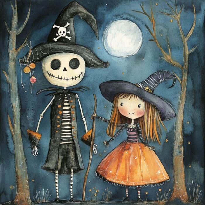 Pohádka ke čtení - Halloween a Svátek všech svatých