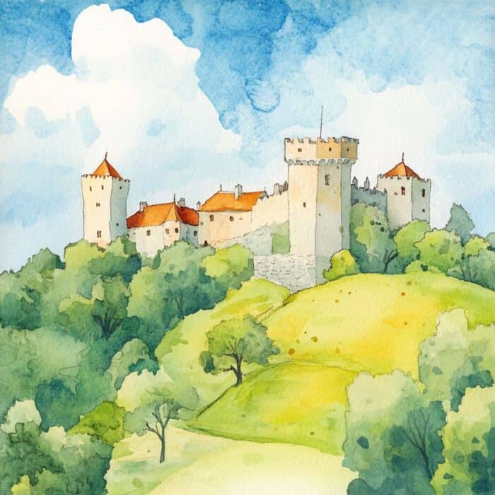 Pohádka na dobrou noc - Pohádky o hradech