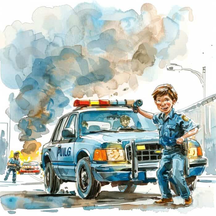 Pohádka pro děti - Pohádky o policistech