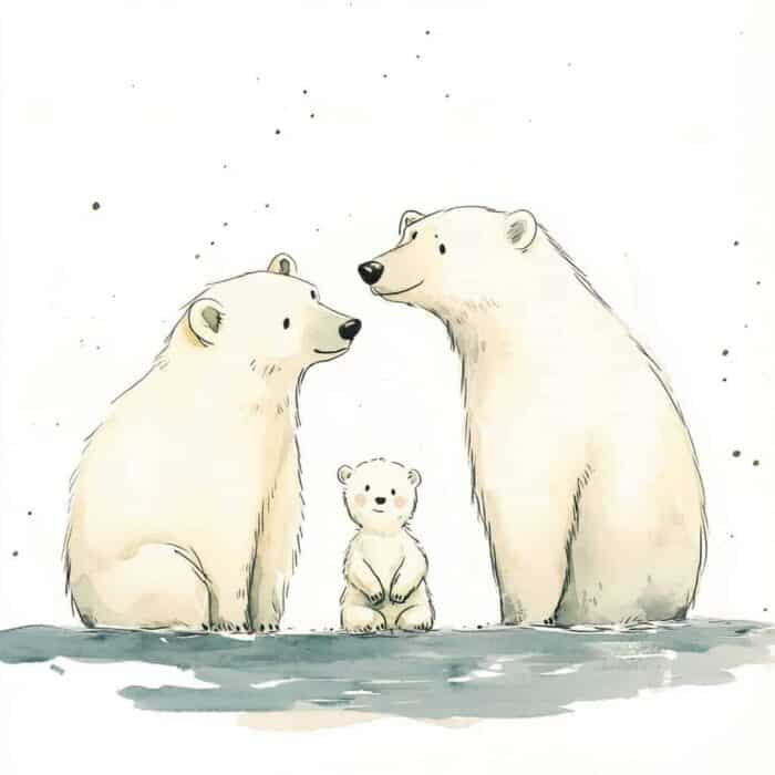 Pohádka na dobrou noc - Lední medvěd Nanuk